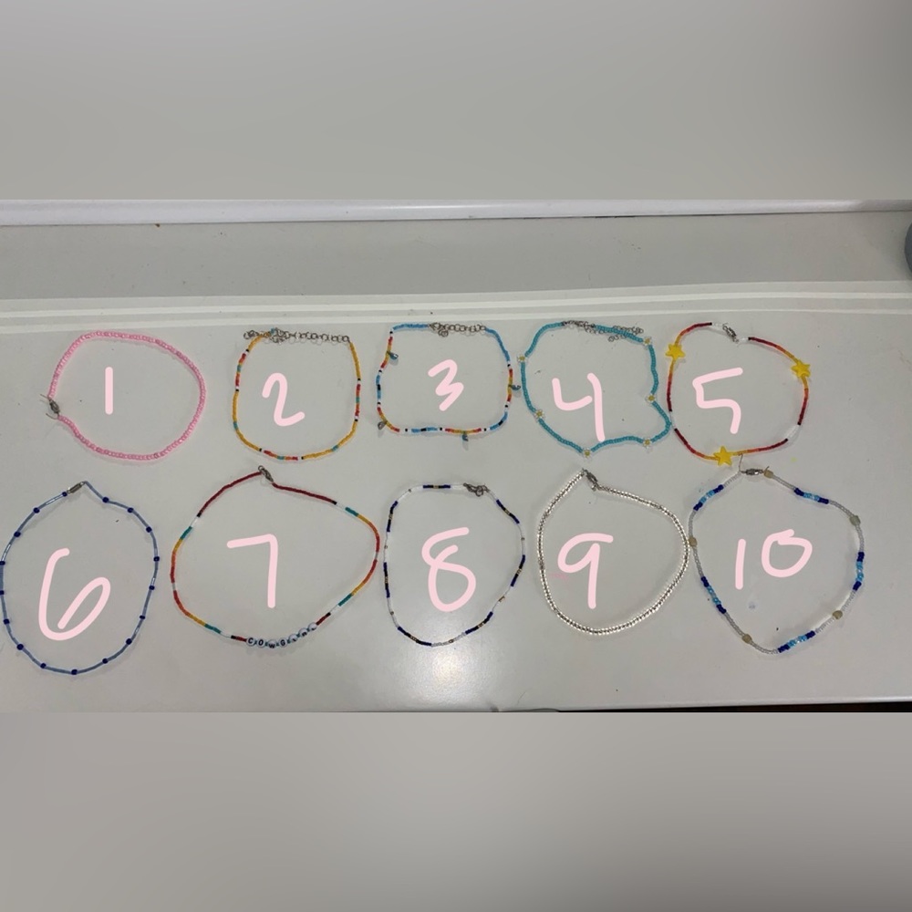 Beaded western necklaces